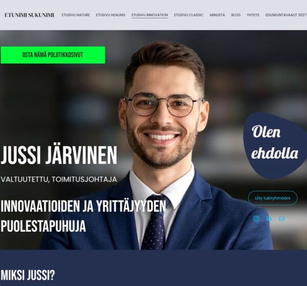 Poliittikkosivut yleinen